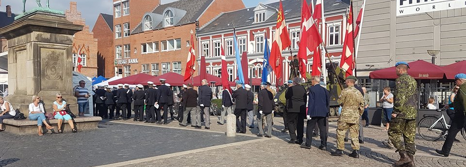 Fra Flagdagen 2018 på Torvet i Esbjerg